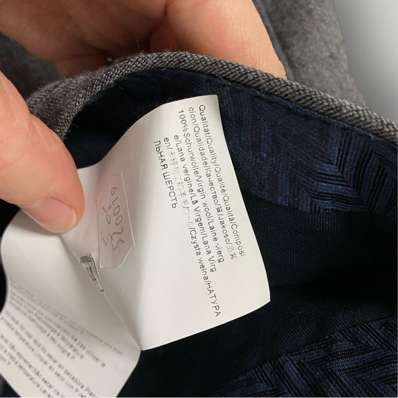 NWT BOSS Hugo Boss Wool Trousers Sz 36R - Picture 7 of 12